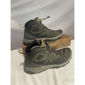 Men's Salomon Outline Mid Gore-Tex Hiking Boots Beluga/Black/ Capers- Size 12.5‎